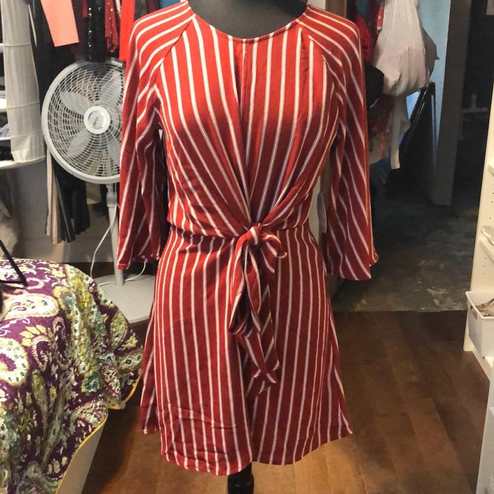 Gypsies & Moondust Tie Waist Dress